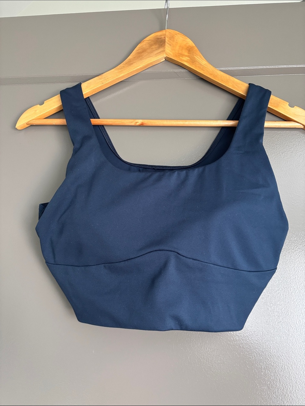 Gymshark Navy Longline Sports Bra